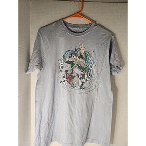 Crypton Shirt Mens Medium  Crew Neck Short Sleeve Graphic Stretch Pullover